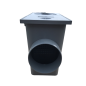 Preview: Regensinkkasten Grau fi 50-110mm Dachrinnenablauf Regenablauf